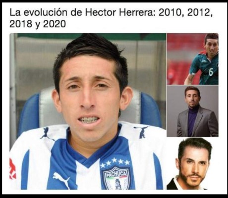 ¡Héctor Herrera es acribillado con memes tras sus cirugías plásticas!