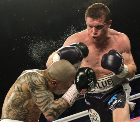 Las mejores imágenes de la pelea entre Miguel Cotto y Saúl 'Canelo' Álvarez