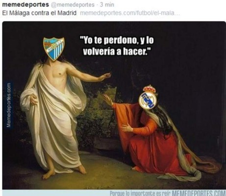 Los memes del Málaga-Real Madrid se burlan de Cristiano Ronaldo