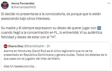 “Es más entusiasmo de la gente porque juega con Messi”: Así reaccionó la prensa de Honduras por el caso de David Ruiz