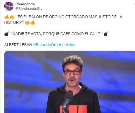 “Ganó el fútbol” y “caes como el c***”: la reacción de la prensa sobre Vinicius y le envían un duro recado ¿qué dicen de Rodri?
