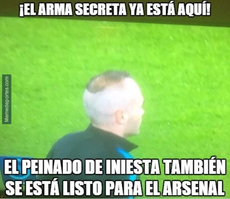 Los imperdibles memes del Arsenal-Barcelona en la Champions