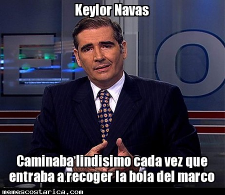 Los memes crucifican a Keylor Navas a pesar de la clasificación del Madrid