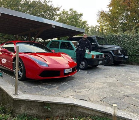 El humilde auto que se compró Arturo Vidal y que lleva a los entrenamientos del Inter de Milán