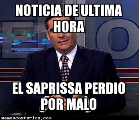 Los graciosos memes tras la eliminación del Saprissa
