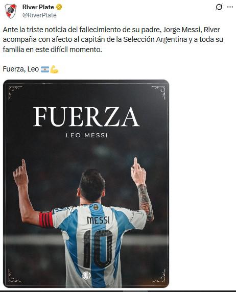 Lo que dice la prensa y clubes por la muerte del papá de Messi: Uno de los pilares...