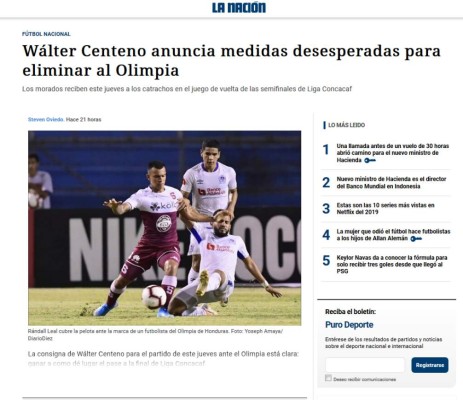 Prensa de El Salvador y Costa Rica: 'Noche de espanto' y 'Alianza con poderoso hechizo'