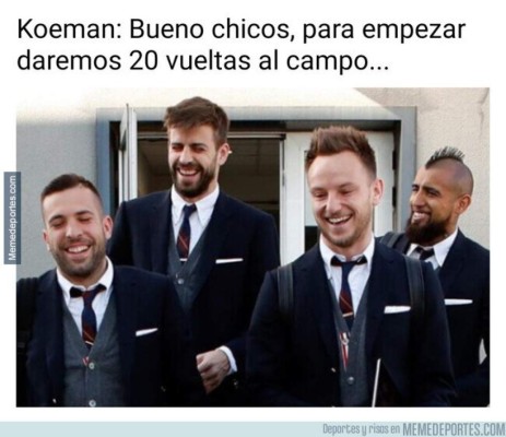 Los memes siguen destrozando al Barcelona: Despidos, Messi y la llegada de Koeman como DT