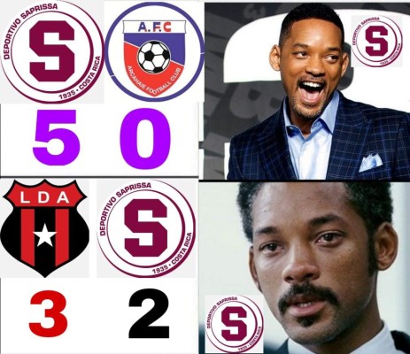 ¡Hijos internacionales! Los memes que revientan a Saprissa tras perder ante Alajuelense la Liga Concacaf
