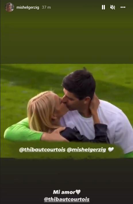 Las novias de los cracks del Real Madrid deslumbran en el Bernabéu: Besos, fotos y la novia de Militao se puso “coqueta”