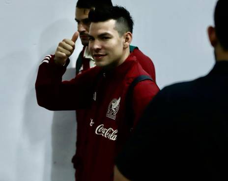 Chucky Lozano fue el único futbolista de México que remató a la portería de Honduras. FOTO: Mauricio Ayala