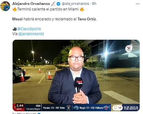 Faitelson y prensa mexicana en alerta por Messi: “Explotó contra los árbitros y ya sabemos que pasa cuando se enoja”