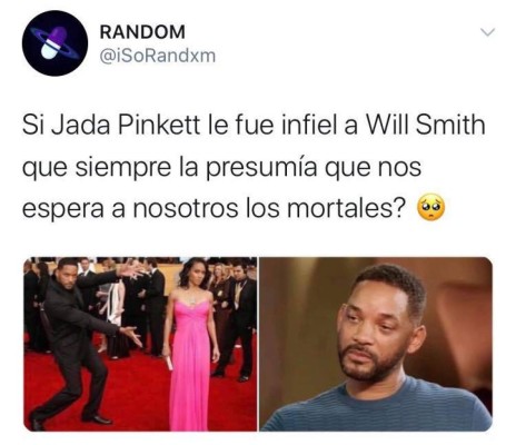 Will Smith: las redes explotan con terribles memes tras revelarse el engaño de su esposa