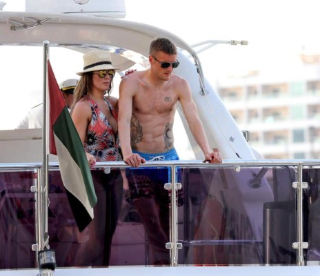 Las vacaciones de Jamie Vardy y su espectacular esposa en Dubai