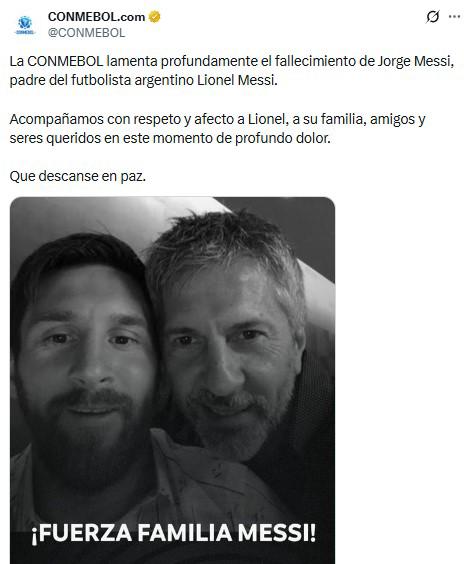 Lo que dice la prensa y clubes por la muerte del papá de Messi: Uno de los pilares...