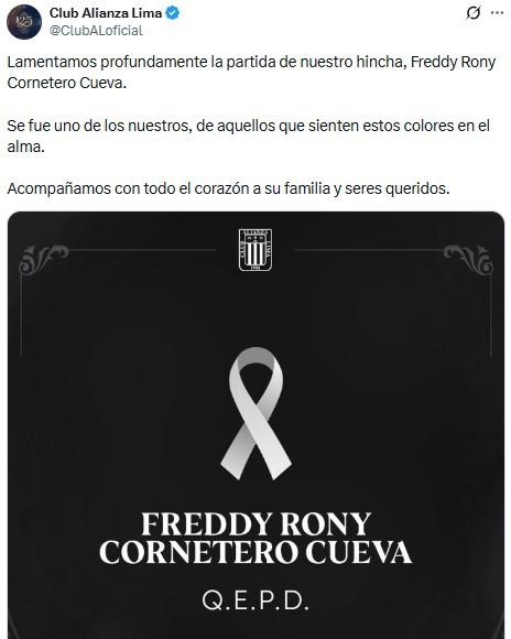 Tregedia en Perú: un muerto y 60 heridos por una estampida en el 'banderazo' de la afición de Alianza Lima