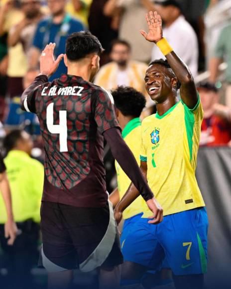 Endrick al ‘estilo’ Messi, inesperado gesto de Vinicius Junior y el problema que hubo en el México - Brasil