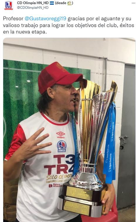 “Gracias por mostrarnos el camino”: Así se despidieron los jugadores y directivos de Olimpia de Pedro Troglio