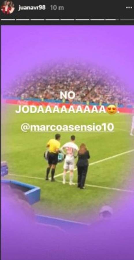 La bella hermana de James Rodríguez que se fue a Rusia para ver a Marco Asensio