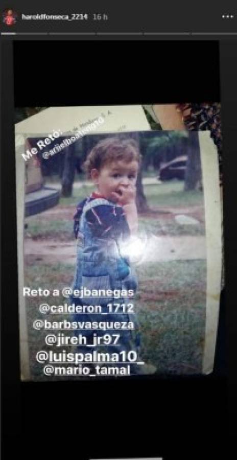 ¿Quién es el de gorra amarilla? Futbolistas hondureños comparten fotos de cuando eran niños