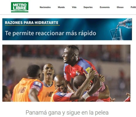 Así reaccionan los medios de Panamá y Costa Rica luego juego ante Trinidad y México