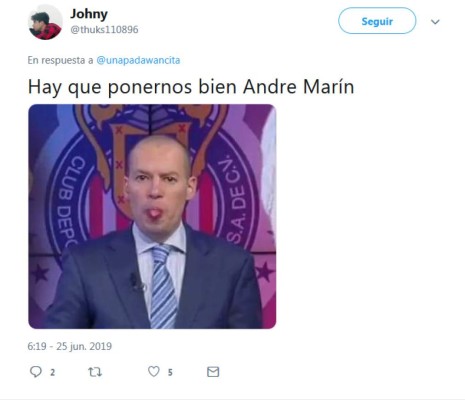 Memes despedazan a André Marín tras presentar programa en aparente estado de ebriedad