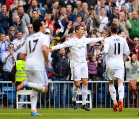 Show de goles de Cristiano Ronaldo en el Real Madrid.