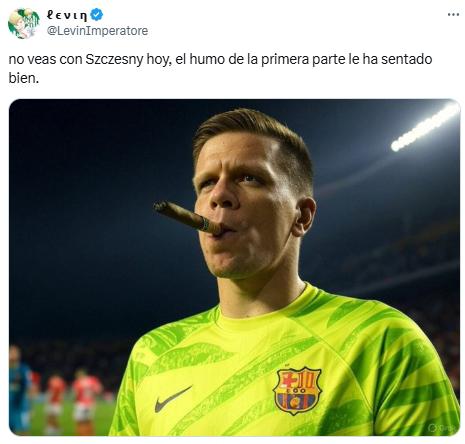 Szczesny Balón de Oro: los memes que dejó el triunfo de Barcelona ante Benfica en la Champions