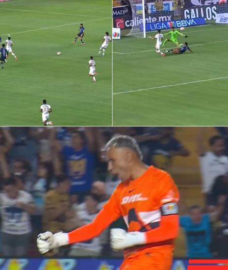 Keylor Navas debutó con triunfo en la Liga MX: histórica noche como capitán de los Pumas y el incómodo momento que vivió