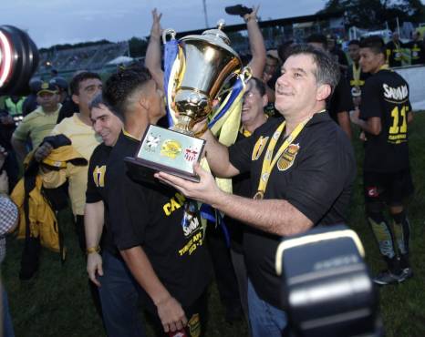 Con Mateo Yibrín, el Real España consiguió cuatro títulos de liga.