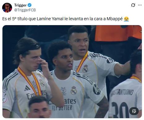 Raphinha destroza al Real Madrid: los memes que dejó la final de la Supercopa española