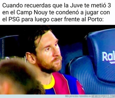 Los memes hacen pedazos a Messi y Barcelona tras ser eliminados de la Champions por el PSG