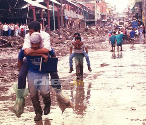 ETA le hace recordar a los hondureños lo catastrófico y mortífero que fue el huracán Mitch