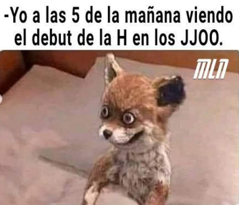 Los memes que dejó la derrota de la Selección sub-23 de Honduras ante Rumania en Tokio 2021