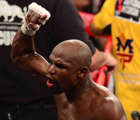 Las mejores fotos de la pelea Mayweather-Pacquiao