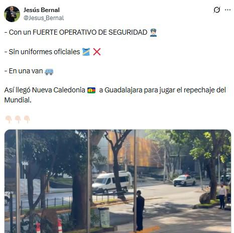 ¡Blindada y con escolta! La selección más humilde del repechaje llegó a México y sueña con el Mundial 2026