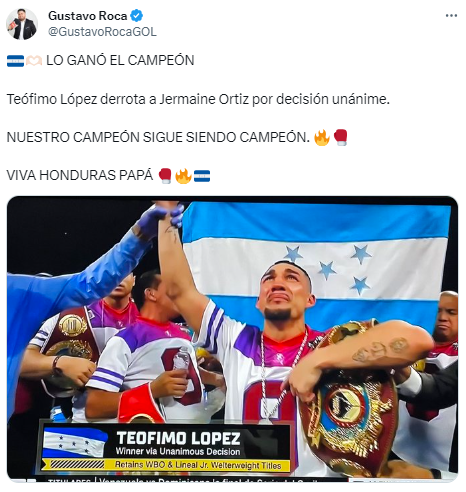 Teófimo López retuvo la corona con polémica y la prensa reacciona: “Defensa exitosa” y “Jamaine Ortiz fue robado”