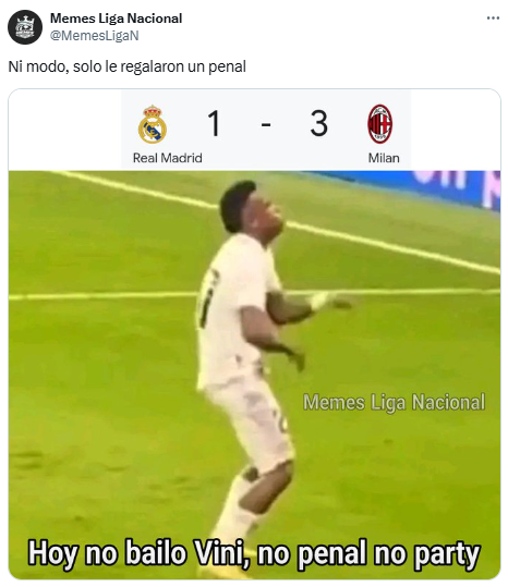 Los memes trituran al Real Madrid tras perder ante Milan: ¡Vinicius y Mbappé, las víctimas!