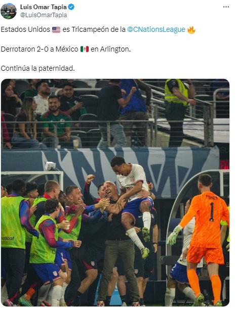 Faitelson señala los culpables: lo que dice la prensa de México luego de caer ante Estados Unidos en Liga de Naciones