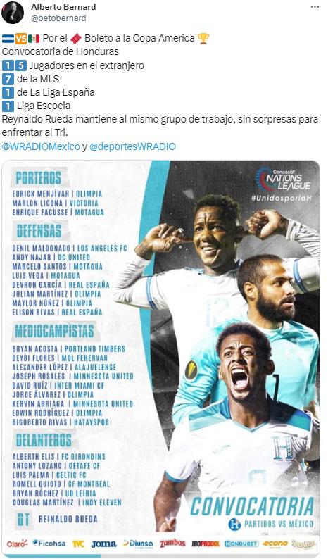 Honduras-México: Así reaccionó la prensa a la convocatoria de Reinaldo Rueda con la ausencia de Pinto y el llamado de Facussé