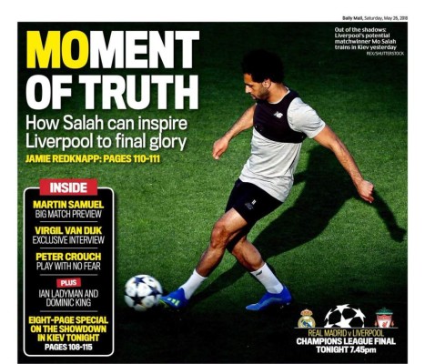 ¡Espectaculares! Las portadas de la final de Champions League entre Real Madrid y Liverpool