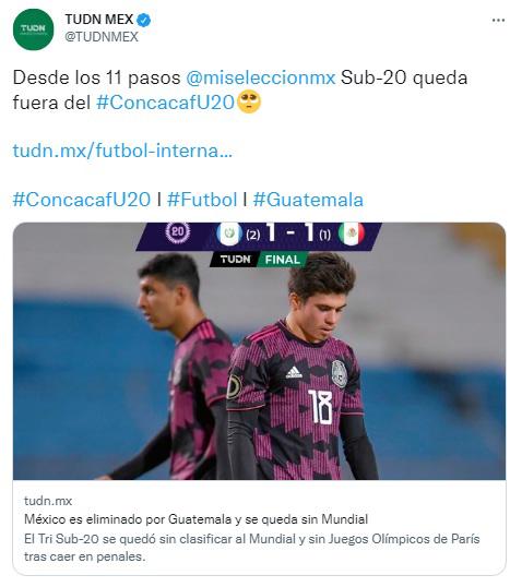 ¡Faitelson y André Marín estallan! Lo que dice la prensa de México luego del fracaso de la Sub-20: “Panorama negro y desastre en San Pedro Sula”