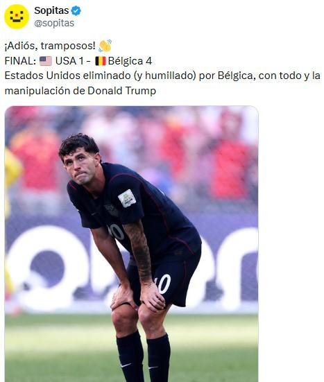 Trump no se sale con la suya: prensa reacciona tras eliminación de USA