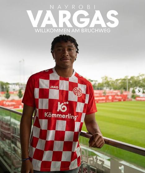 Así fue anunciado Nayrobi Vargas como nuevo jugador del Mainz 05.