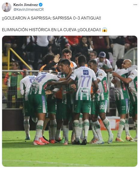 “La grandeza murió”: así reacciona la prensa a la eliminación de Saprissa; señalan al culpable y admiran al Antigua