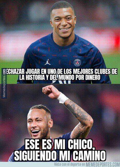 Destrozan al Real Madrid y lo celebran en Barcelona: los terribles memes que dejó la renovación de Mbappé con el PSG