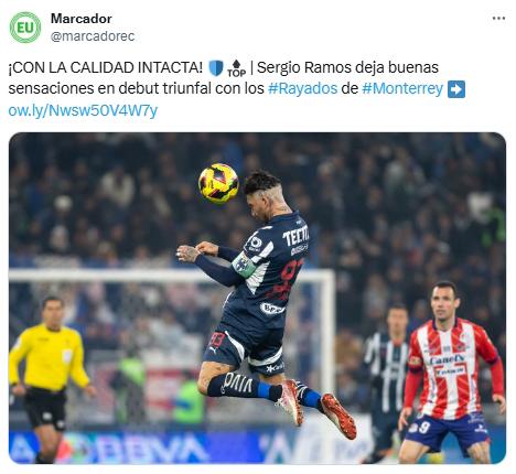 “Puede terminar como delantero”: prensa de México se rinde ante Sergio Ramos tras su debut y Faitelson sorprende