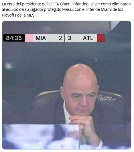 Prensa reacciona por el fracaso del Inter Miami y atacan a Messi: “Las piernas siempre le tiemblan ante la adversidad”