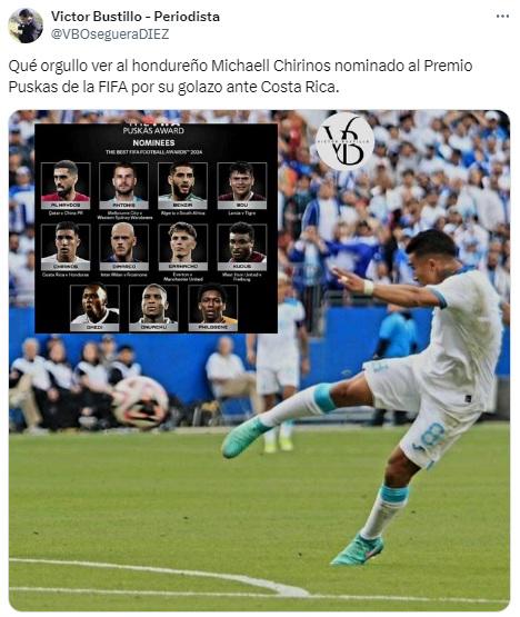 Así reaccionó la prensa tras la nominación de Michaell Chirinos al Puskas The Best 2024: “Se lo hizo a Keylor Navas”