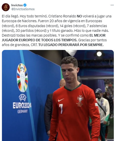 Cristiano Ronaldo se despide de la Eurocopa y así reacciona la prensa tras el Portugal-Francia: “Nada que demostrar a nadie”